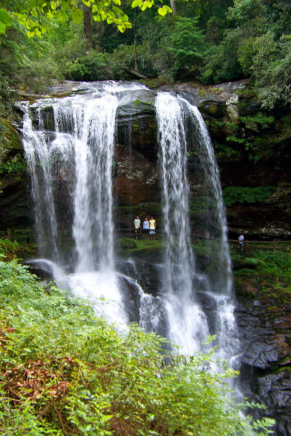 dry falls  blue ridge mountains