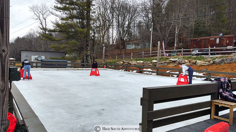 ice skating