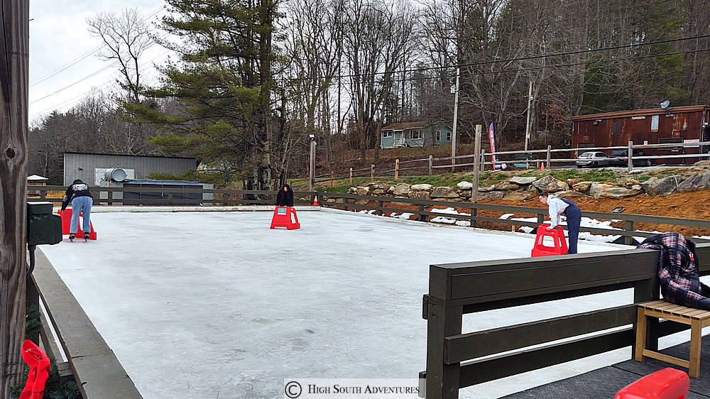 ice skating