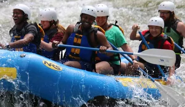 whitewater rafting