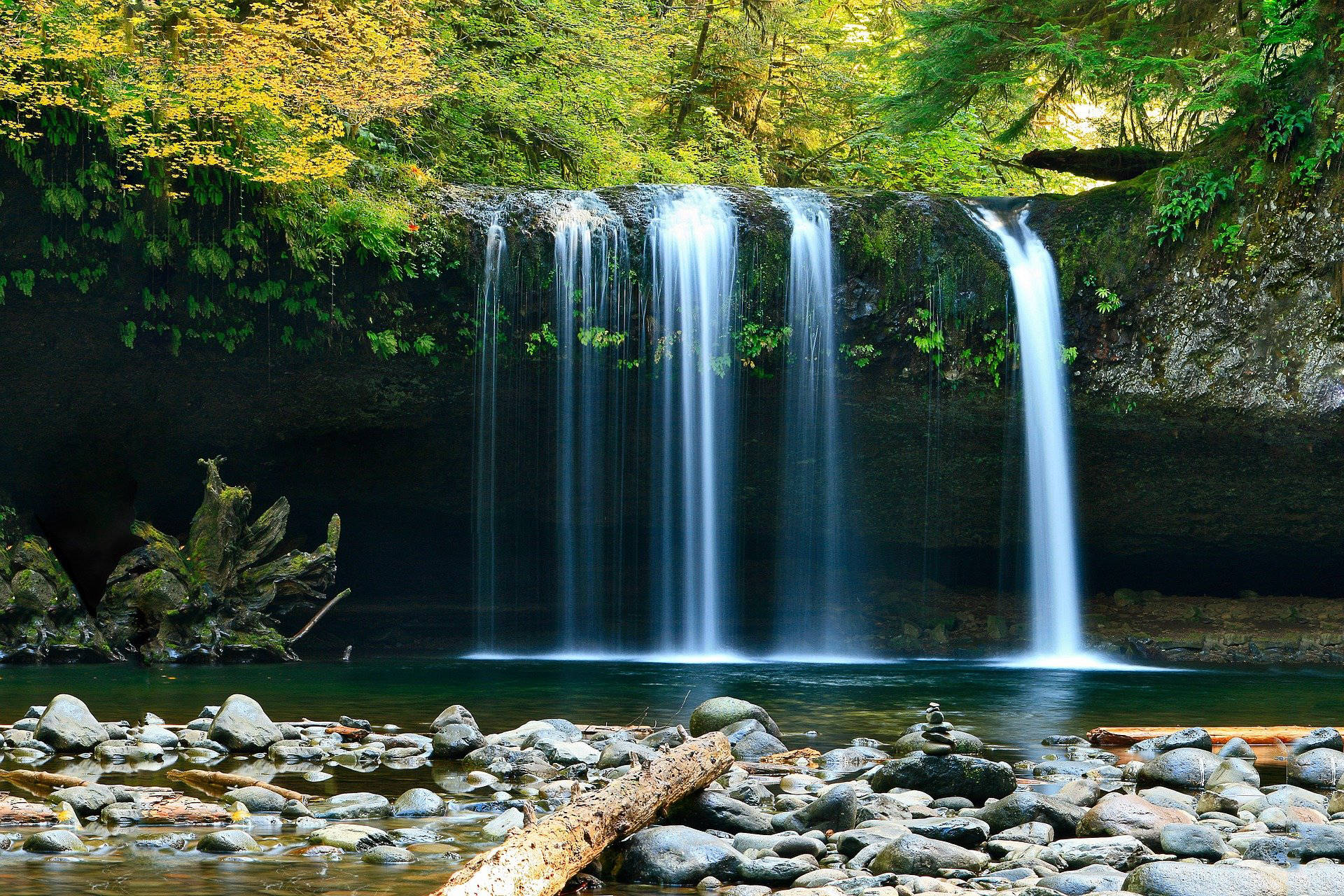 blue ridge smoky mountain waterfalls
